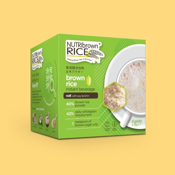 19 (1) NutriBrownRice® (Oat with Soy Lecithin)
