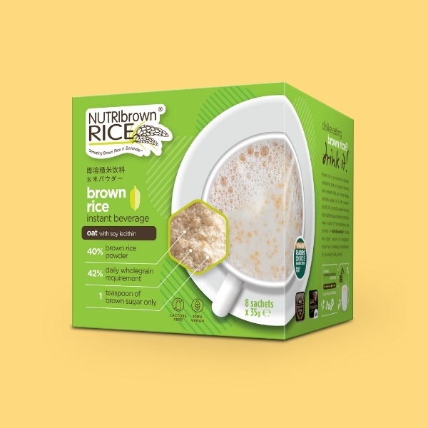 20 (1) NutriBrownRice® (Oat with Soy Lecithin)
