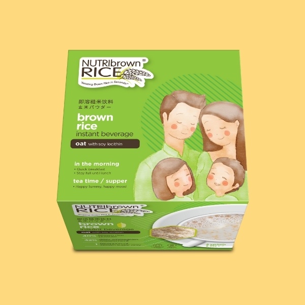 21 (1) NutriBrownRice® (Oat with Soy Lecithin)
