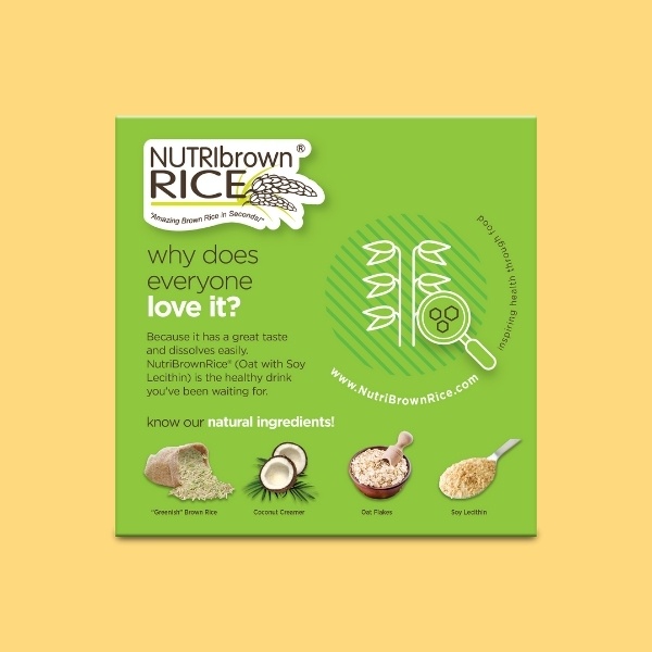 22 (1) NutriBrownRice® (Oat with Soy Lecithin)