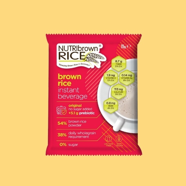 12 NutriBrownRice® (Original - No Sugar Added with Prebiotic)
