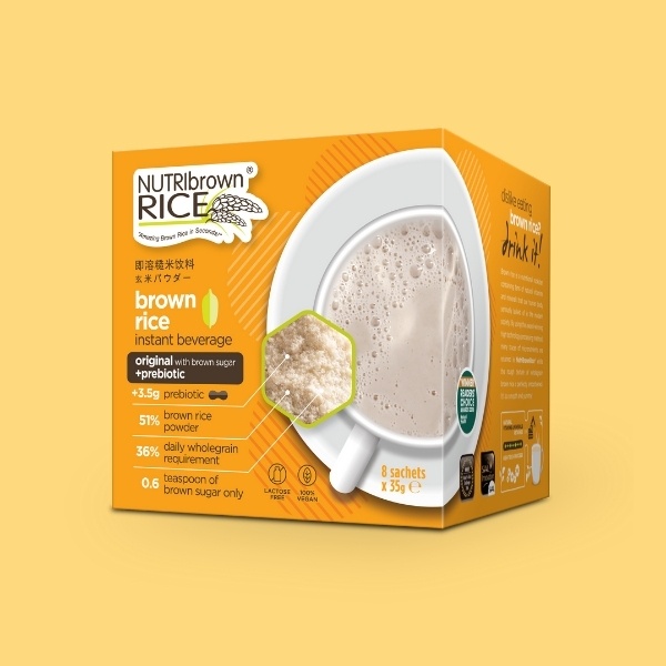NutriBrownRice® (Original Brown Sugar Added with Prebiotics) NutriBrownRice® (Original Brown Sugar Added with Prebiotics)