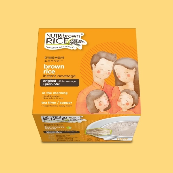 NutriBrownRice® (Original Brown Sugar Added with Prebiotics) NutriBrownRice® (Original Brown Sugar Added with Prebiotics)