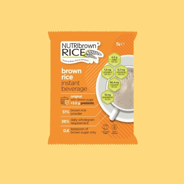 NutriBrownRice® (Original Brown Sugar Added with Prebiotics) NutriBrownRice® (Original Brown Sugar Added with Prebiotics)